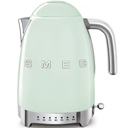 Bouilloire Smeg KLF04PGEU 1,7 L, 2400 W, 7 réglages de température, acier inoxydable, vert