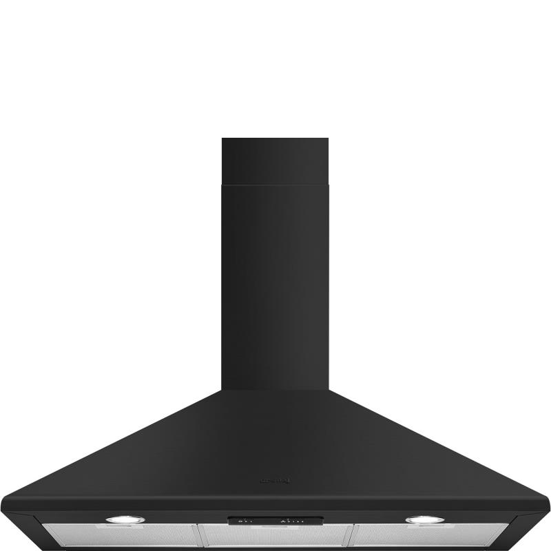 Hotte décorative Smeg KSED95AE murale, 90 cm, anthracite, 588 m³/h, 3 vitesses, éclairage LED, classe B