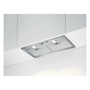 Hotte intégrée Electrolux LFG517X, 700 mm en inox, 600 m³/h, 4 vitesses, 2 éclairages LED, filtres charbon
