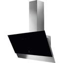 Hotte décorative Electrolux LFV429Y, 898 mm, noir et acier inoxydable, 460 m³/h, 3 vitesses, éclairage LED