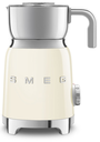 Mousseur et réchauffeur de lait Smeg MFF11CREU, Crème, 500 W, induction, 8 fonctions, carafe inox amovible
