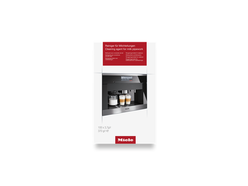 [10180270] Nettoyant café Miele 10180270, sticks pré-dosés x 100, élimine protéines et graisse du lait
