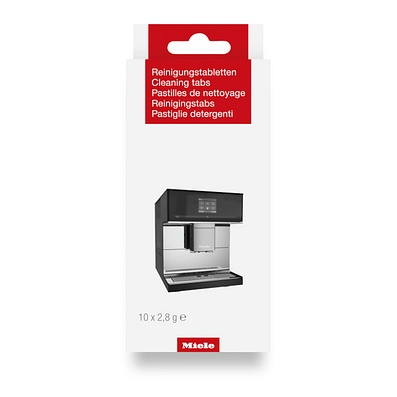 [11201200] Nettoyant café MIELE 11201200 en tablettes, élimine huile et restes de café, formule spéciale Miele, boîte de 10
