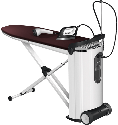 [B4847] Centre de repassage MIELE B4847, vapeur 4 bar, table active réglable