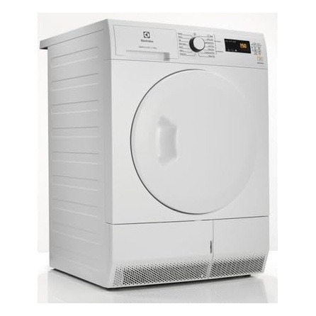 [EDHF2812WE] Sèche-linge Electrolux EDHF2812WE, pompe à chaleur, 8 kg, classe E, hublot réversible, écran intégré