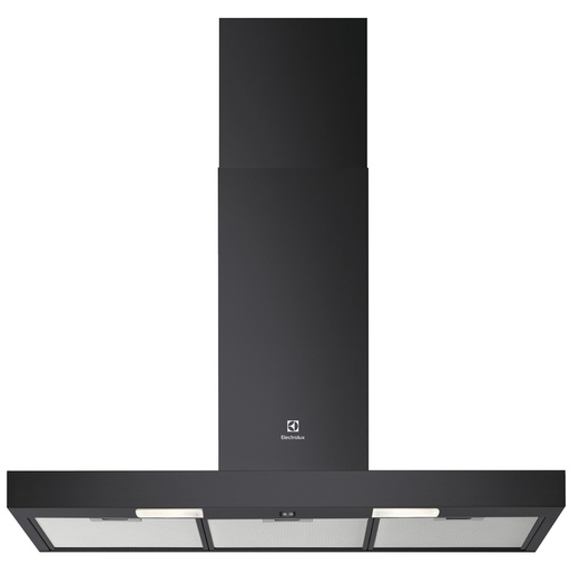 [EFT39K] Hotte décorative Electrolux EFT39K, débit 385/600 m3/h, éclairage LED, classe énergétique C, 57/68 dB(A), 2 vitesses