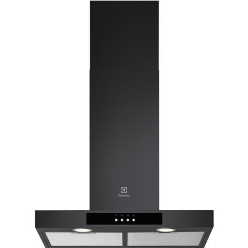[EFTD26K] Hotte décorative Electrolux EFTD26K Série 600 ExtractionTech, 600 m³/h, 3 vitesses, éclairage LED, Noir