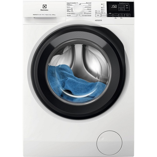 [EW7W954DA] Lave-linge séchant Electrolux EW7W954DA, 9 kg lavage, 5 kg séchage, 1351 tr/min, vapeur, écran LCD