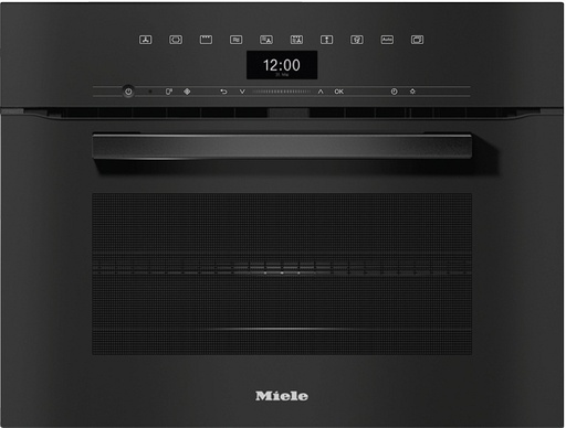 [H7440BMNR] Micro-ondes combiné intégrable Miele H7440BMNR, Noir obsidien, DirectSensor, Miele@home, Turbogril, Softopen