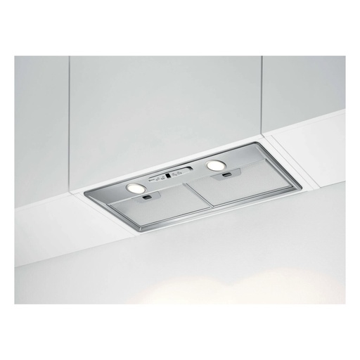 [LFG517X] Hotte intégrée Electrolux LFG517X, 700 mm en inox, 600 m³/h, 4 vitesses, 2 éclairages LED, filtres charbon