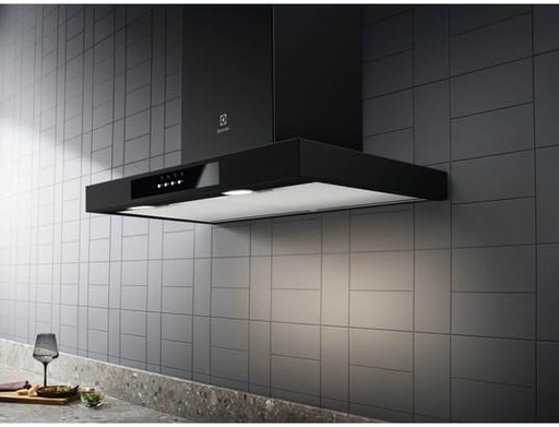 [LFT426K] Hotte décorative murale Electrolux LFT426K 60 cm, 3 vitesses, éclairage LED, filtre aluminium