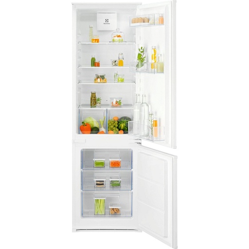 [LND5FE18S1] Réfrigérateur-congélateur Electrolux LND5FE18S1 intégrable, 269 L, classe E, 34 dB, ColdSense, LowFrost