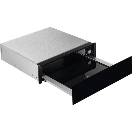 [OD8K11B] Tiroir chauffant AEG OD8K11B pour four, 6 couverts, 815 W, Noir, thermostat 30-80 °C, façade froide