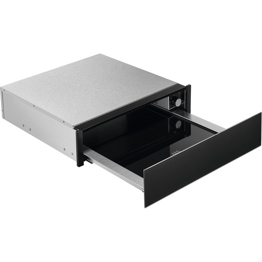 [OD8K11T] Tiroir chauffant AEG OD8K11T encastrable, 6 couverts, thermostat réglable, tiroir télescopique, Noir