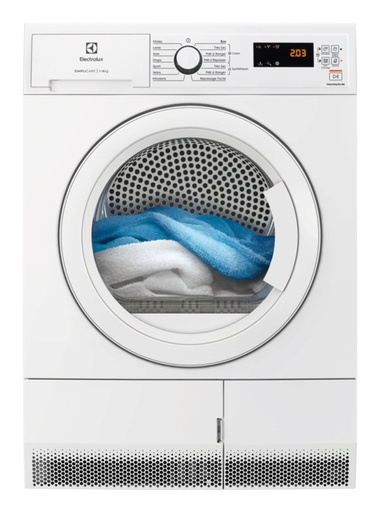 [EDHF4812AC] Sèche-linge Electrolux EDHF4812AC, 8 kg, pompe à chaleur, classe E, 66 dB