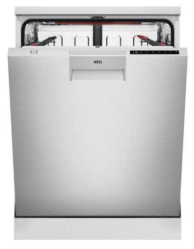[FFB73617PM] Lave-vaisselle AEG FFB73617PM pose libre 60 cm, 13 couverts, moteur inverter, AirDry, écran LCD tactile