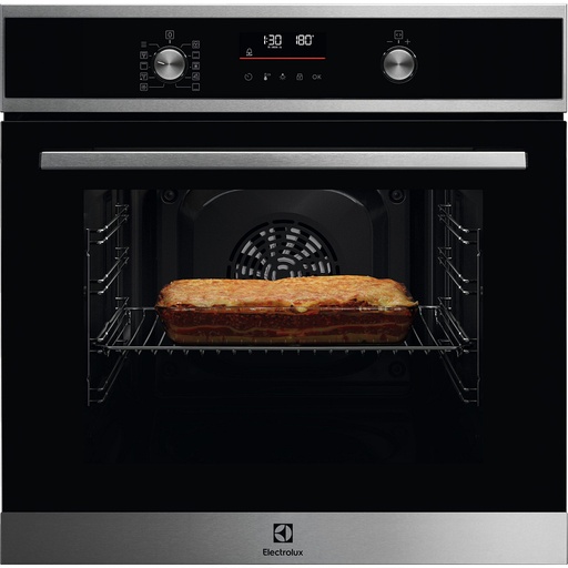 [EOF6P46BX] Four pyrolyse Electrolux EOF6P46BX, 65 L, interface EXPlore, 25 recettes préprogrammées, inox anti-trace