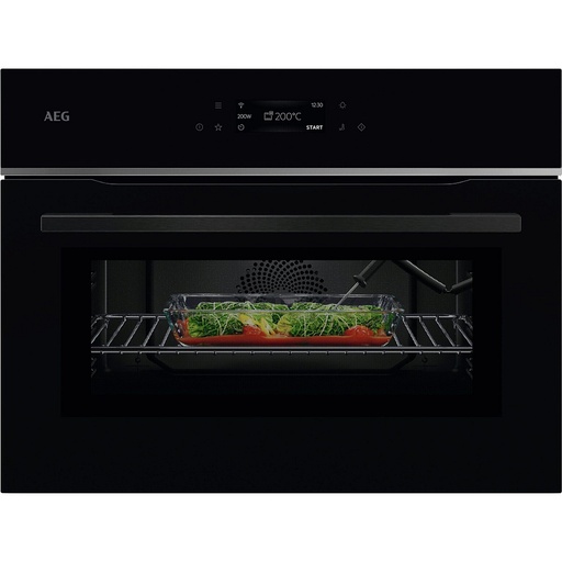 [TK8NK601B] Micro-ondes combiné intégrable AEG TK8NK601B, 44 L, 1000 W, sonde de cuisson intégrée, connecté Wifi