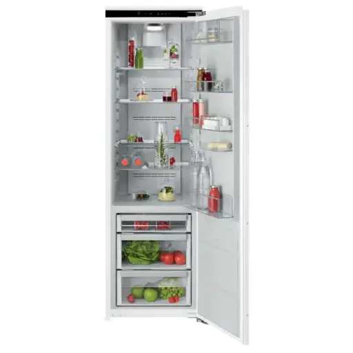 [TK9ZS181DC] Réfrigérateur intégrable AEG TK9ZS181DC, froid brassé, tiroir LongFresh 0°C, éclairage LED, 274 dm3