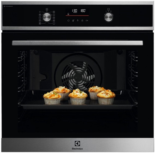 [EOD6P66X] Four encastrable pyrolyse Electrolux EOD6P66X, SteamBake, écran EXPlore, fermeture douce, 45 recettes