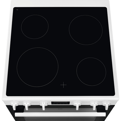 [LKR64890BW] Cuisinière vitrocéramique Electrolux LKR64890BW, four pyrolyse, chaleur tournante pulsée, grilloir électrique