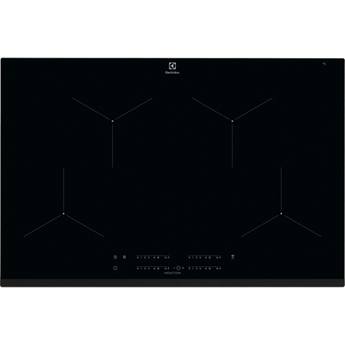 [EIT814] Table de cuisson à induction Electrolux EIT814, 80 cm, 4 zones, 15 niveaux de puissance, commandes tactiles