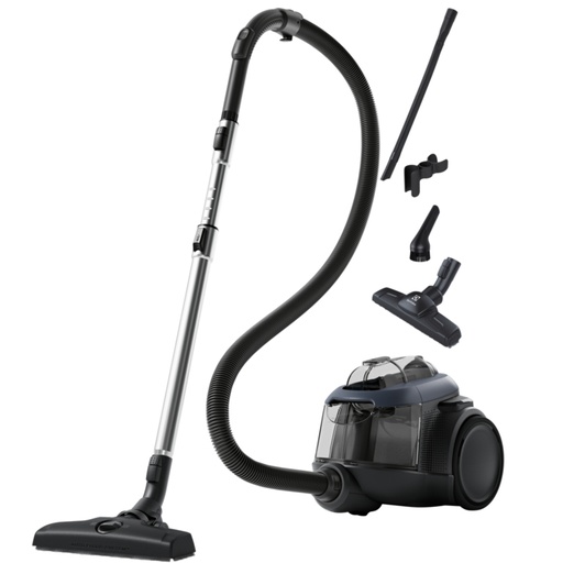 [EL61C3DB] Aspirateur sans sac Electrolux EL61C3DB, aspiration 18 kPa, câble de 9 m, filtre lavable, puissance variable
