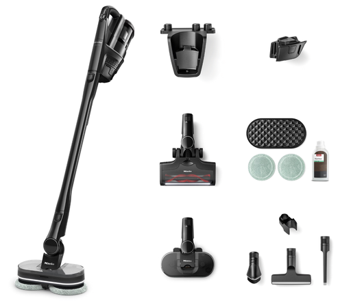 [HX3AQUA] Aspirateur balai sans fil Miele HX3AQUA, Triflex HX3, batterie Li-Ion remplaçable, filtre HEPA Lifetime
