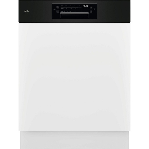 [GT9200A2SNT] Lave-vaisselle AEG GT9200A2SNT, classe A, 38 dB, moteur inverter, 9 programmes, bandeau noir mat