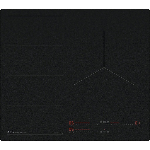 [TI63IF00IZ] Plaque induction AEG TI63IF00IZ, 9 niveaux de puissance, bords droits