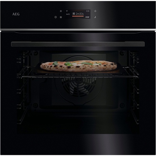 [TX7PB631SB] Four pyrolyse AEG TX7PB631SB, 72 L, 3490 W, Wi-Fi, écran tactile, classe A++, Noir