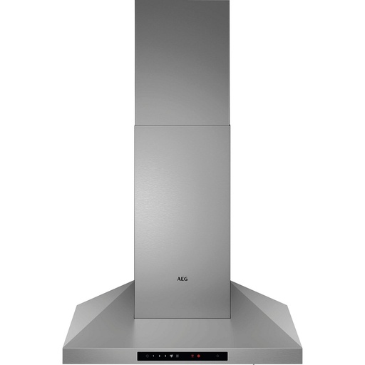[DKB6671HM] Hotte décorative AEG DKB6671HM murale inox, 610 m³/h, commande tactile, éclairage LED, 2 filtres aluminium