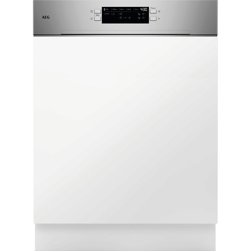 [GT6200B2SNM] Lave-vaisselle AEG GT6200B2SNM semi-intégrable 60 cm, 14 couverts, classe B, 44 dB, départ différé