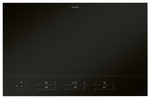 [KM8685-2FLMATTFINISH] Plaque induction Miele KM8685-2FLMATTFINISH, zone complète FullFlex, surface noir mat, MultiSlide, Miele@home