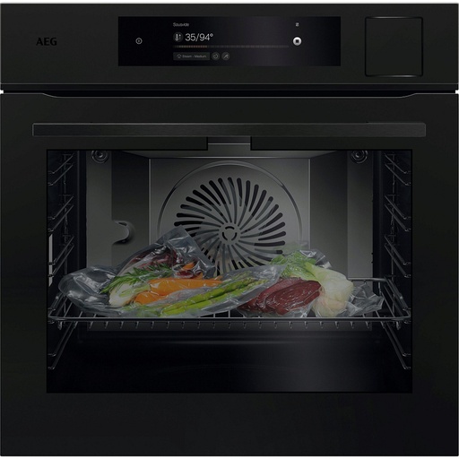 [TP9SB881DT] Four vapeur AEG TP9SB881DT 70 L, autonettoyant, pilotable par Wi-Fi, avec sonde alimentaire et écran TFT tactile