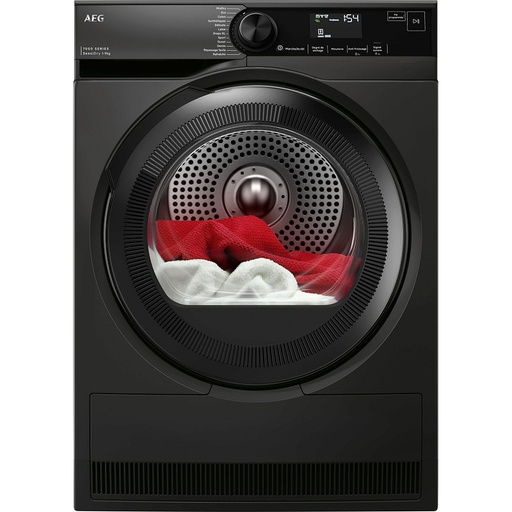 [TR739G4PDS] Sèche-linge AEG TR739G4PDS pompe à chaleur 9 kg, classe C, tambour inox 3 redans, 2 sondes OptiSense