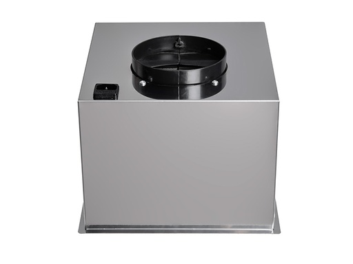 [010680 GRM] Hotte PANDO 010680, 30 cm, inox, 730 m³/h, filtre charbon actif