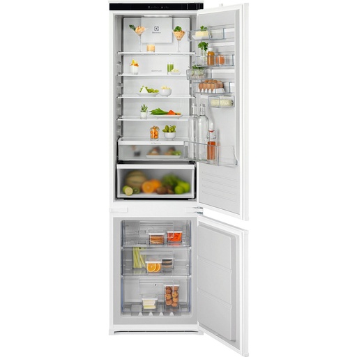 [ENT6MD19S4] Réfrigérateur combiné intégrable Electrolux ENT6MD19S4, TwinTech No Frost, 269 dm3, classe D, 34 dB, LED