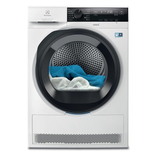 [EW7HI483DG] Sèche-linge hublot pompe à chaleur Electrolux EW7HI483DG, 8 kg, classe C, moteur Inverter, tambour inox