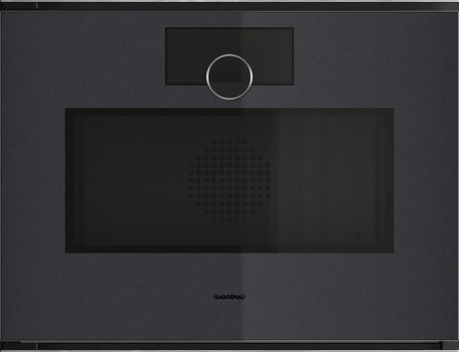 [GM251100] Four combiné micro-ondes Gaggenau GM251100, 46 L, Full-Touch-Display, 70 programmes, porte plein verre