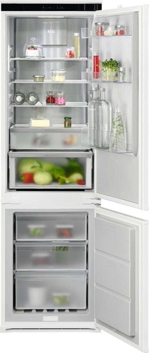 [TC8MS182DS] Réfrigérateur-congélateur AEG TC8MS182DS intégrable, 249 L, No Frost, 173 kWh/an, 34 dB, blanc