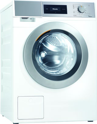[PWM 508 DP LW] Lave-linge Miele Professional PWM508DPLW, 8 kg, pompe de vidange, chargement frontal, installation en colonne