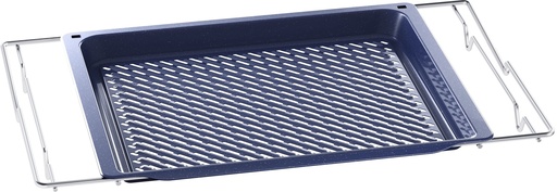 [BA028110] Insert pour gril Gaggenau BA028110, 375 x 455 mm, plat émaillé, mode Air Frying