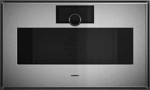 [GM480120] Four combiné micro-ondes Gaggenau GM480120, 46 L, 1000 W, 70 programmes, chaleur tournante 230 °C