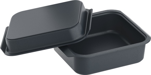 [GN340231] Braisière Gaggenau GN340231, fonte d'aluminium, couvercle verre, 325×352×165 mm, revêtement anti-adhésif