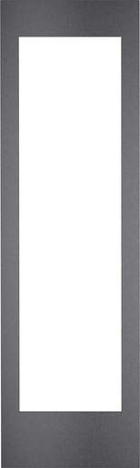 [RVA428622] Panneau de porte Gaggenau RVA428622, 603 × 2029 mm, inox brossé foncé, épaisseur 19 mm