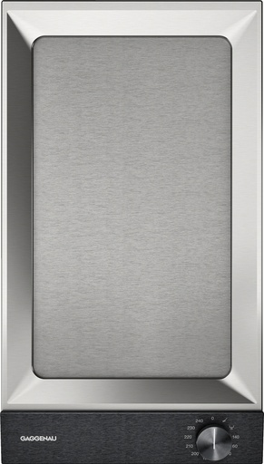 [VP230120] Teppan Yaki Vario Gaggenau VP230120, cuisson directe sur inox, 1800 W, température jusqu'à 240°C, bandeau intégré