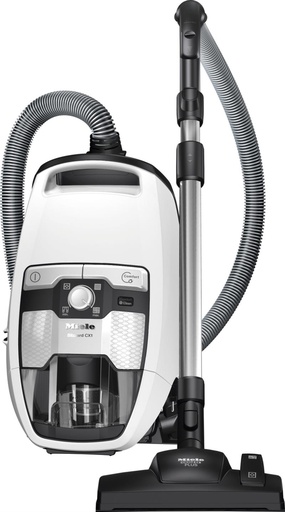 [BLIZCX1FLEXPOWERLINE] Aspirateur traîneau sans sac Miele BLIZCX1FLEXPOWERLINE, moteur PowerLine 890 W, 3 niveaux de filtration, Blanc Lotus