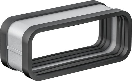 [AD854000] Gaine plate Gaggenau AD854000, raccordement 2 gaines, joints pré-montés