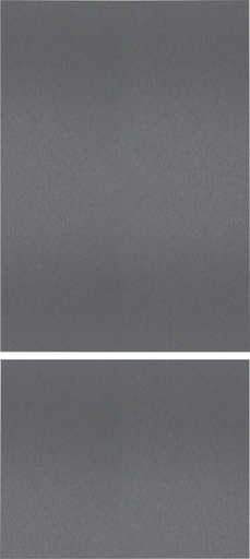 [RVA428920] Panneau de porte Gaggenau RVA428920, inox brossé foncé, 19 mm, pour RVB 497